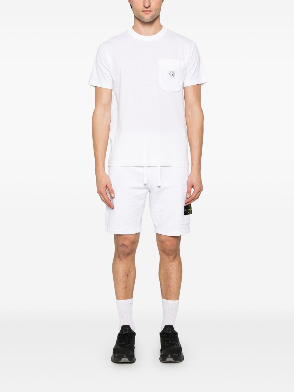 Compass-motif T-shirt - 2