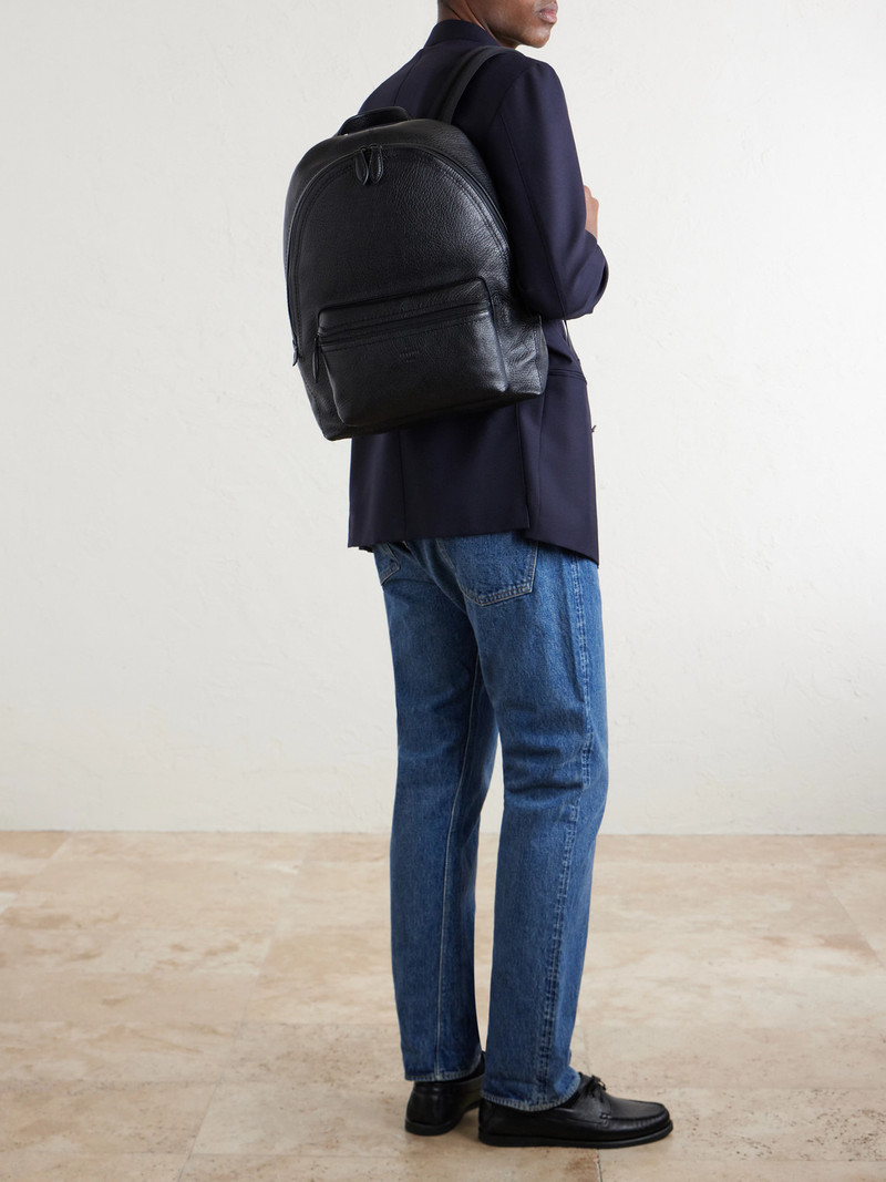 Time Off Full-Grained Leather Backpack 3