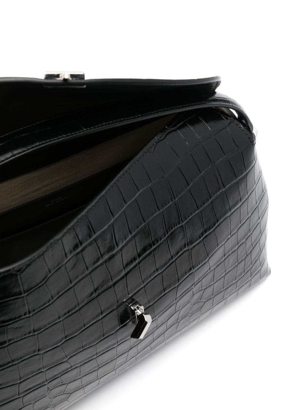 T-lock leather tote bag - 5