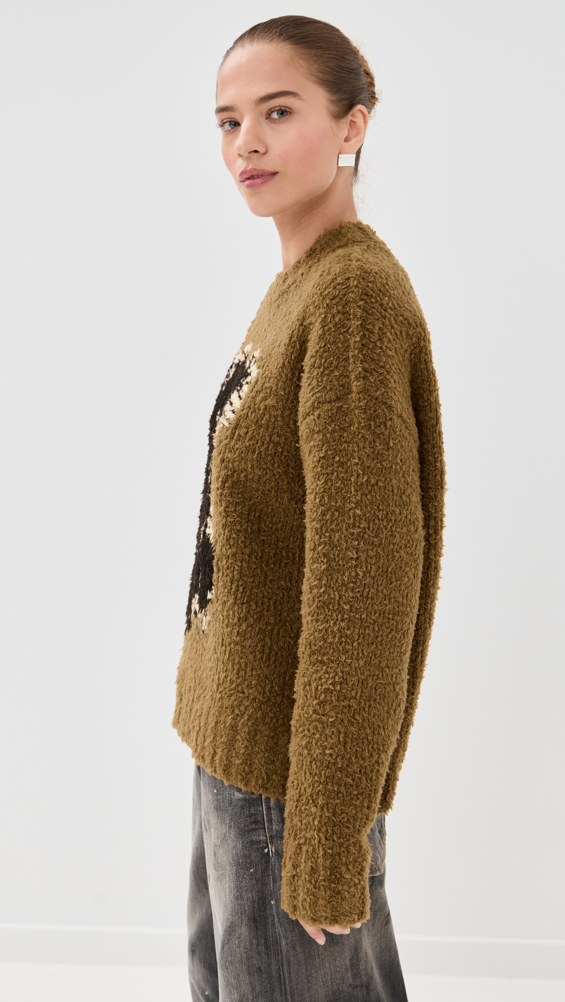 Teddy Animation Crewneck Sweater - 3