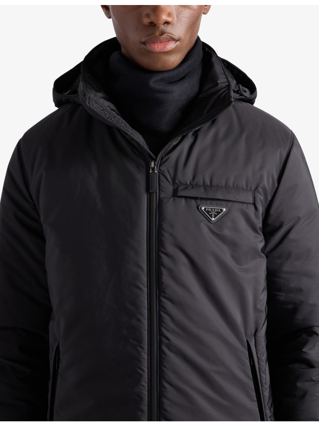 Medium-weight Re-Nylon down jacket - 3