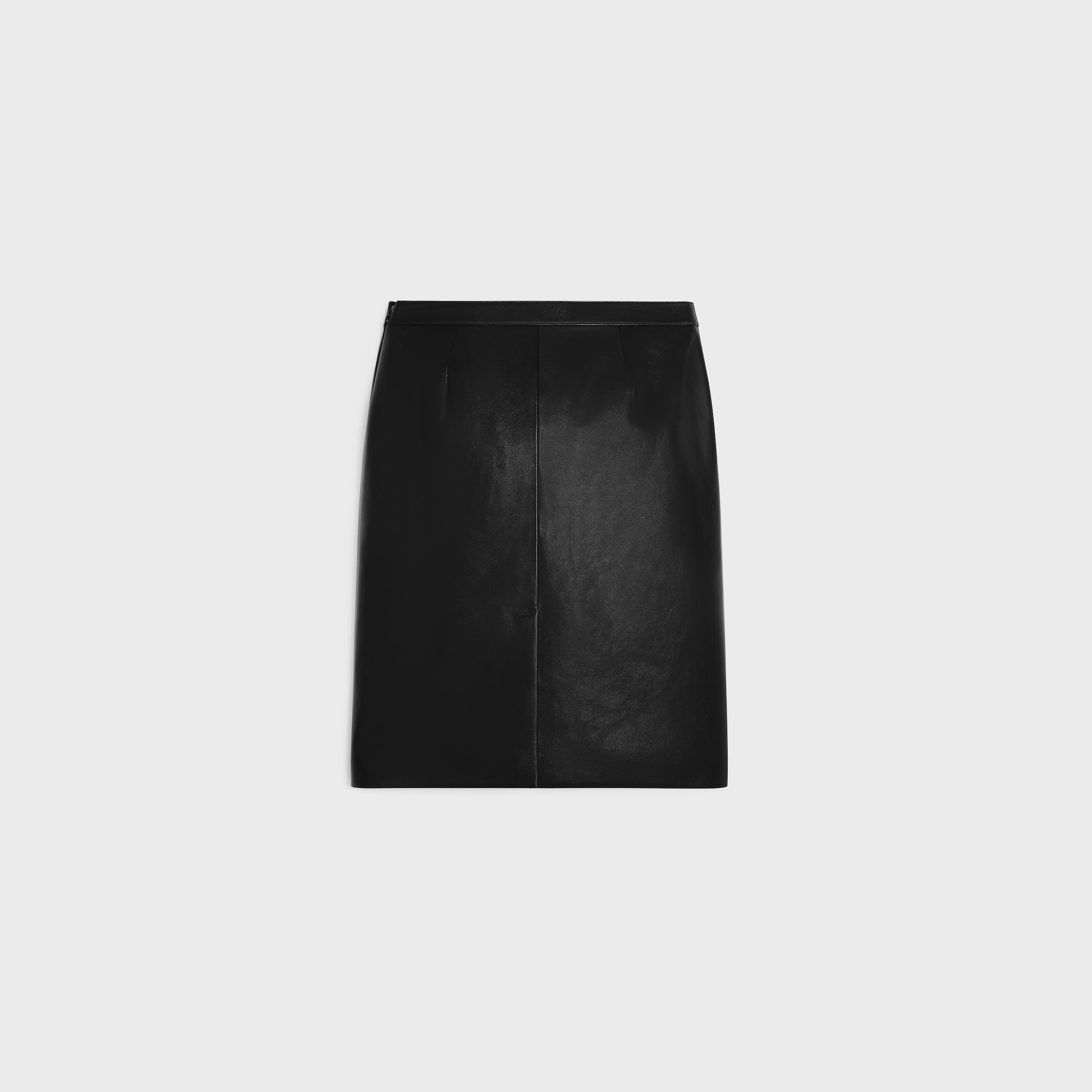 pencil skirt in soft lambskin - 2