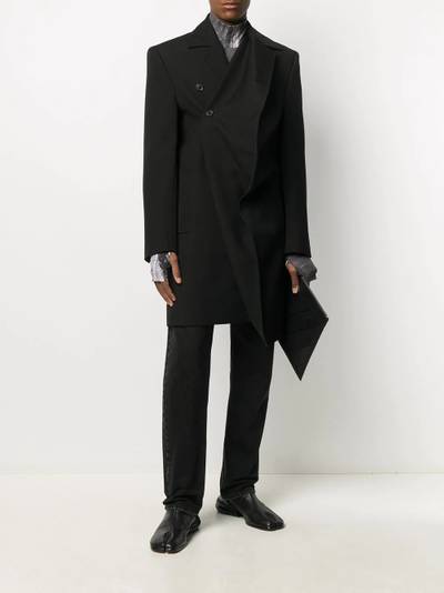 Y/Project cross front single breasted coat  outlook