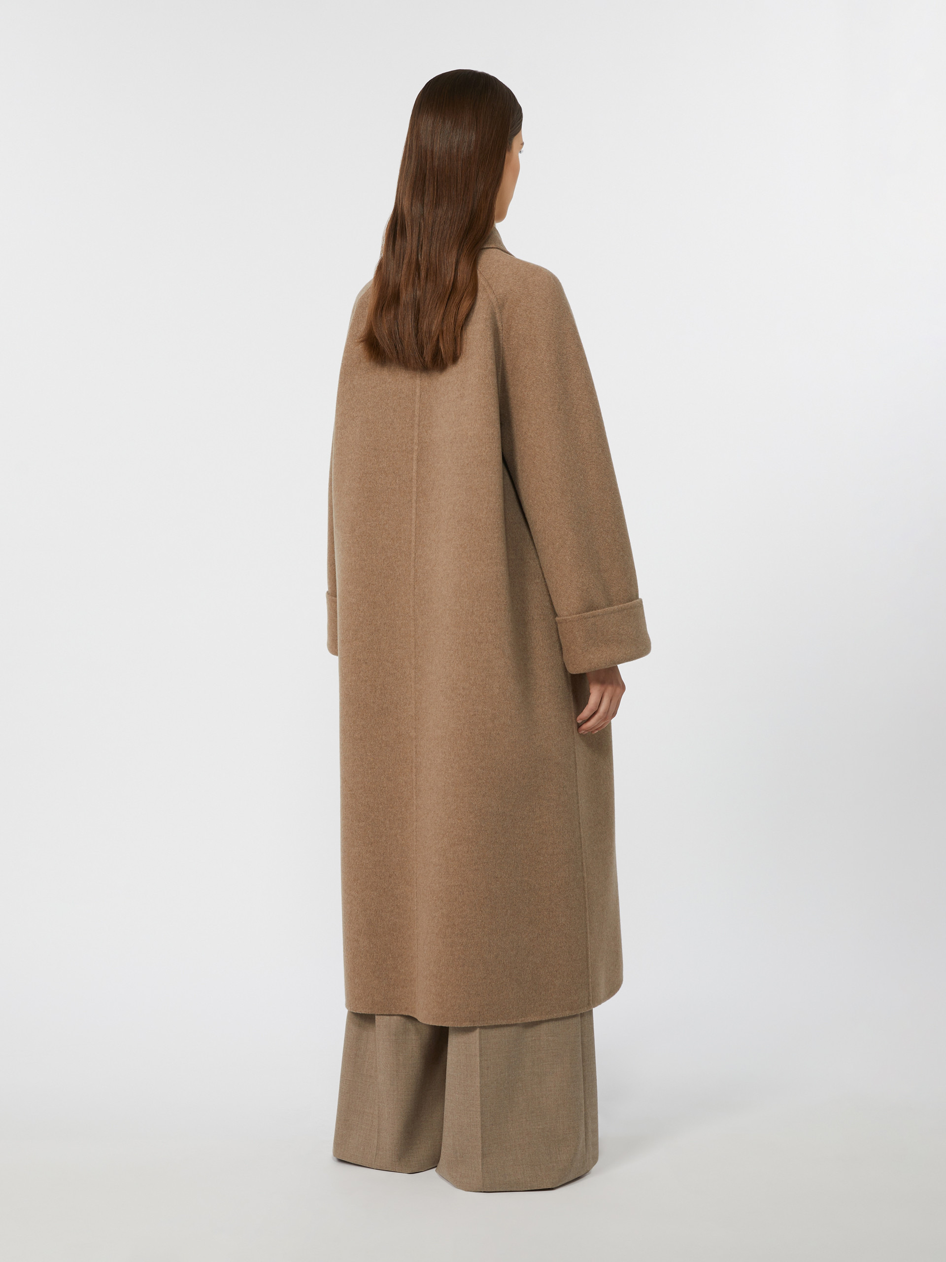 CENTRO Oversized cashmere coat - 4