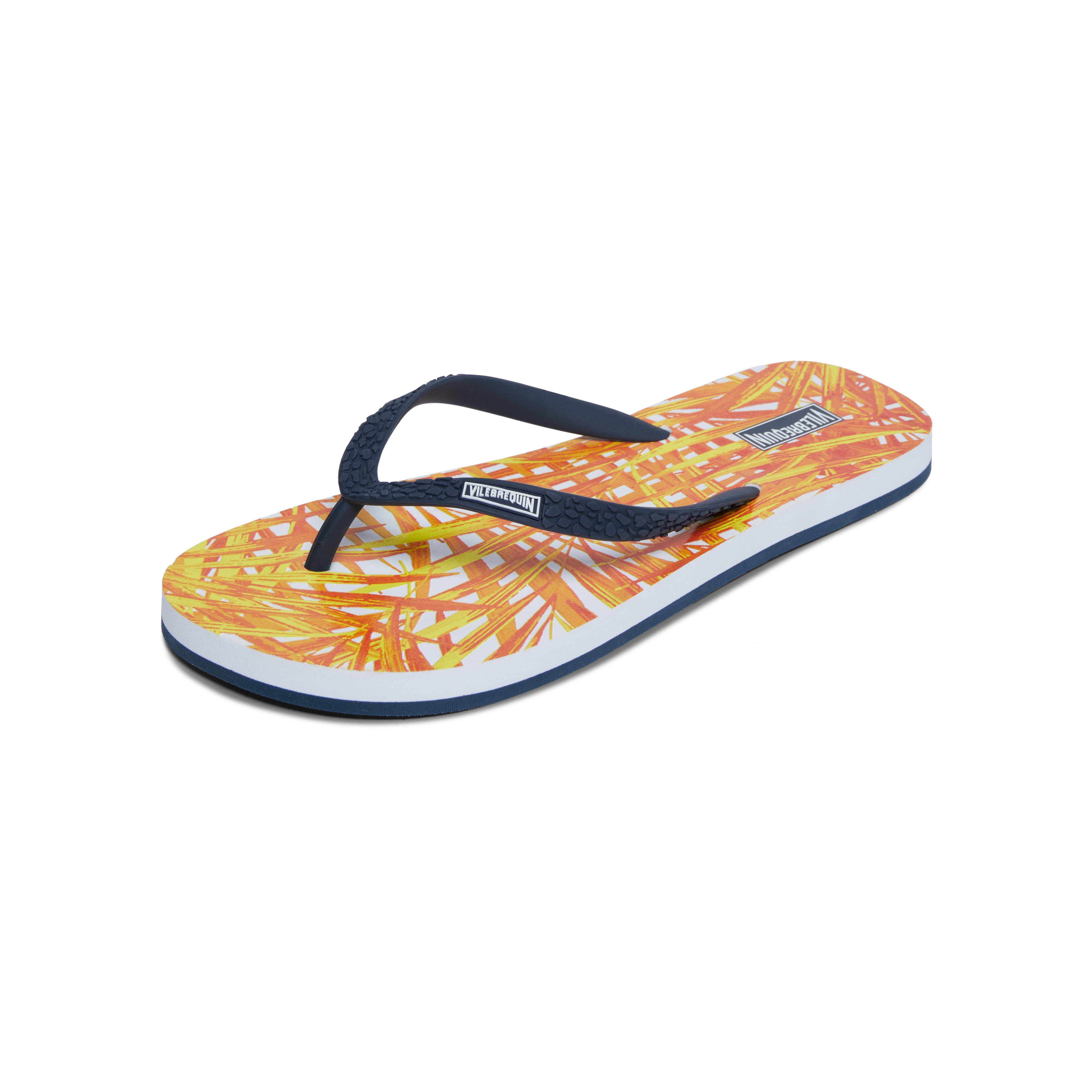 Women Beach Flip Flops Palm Leaves - 2