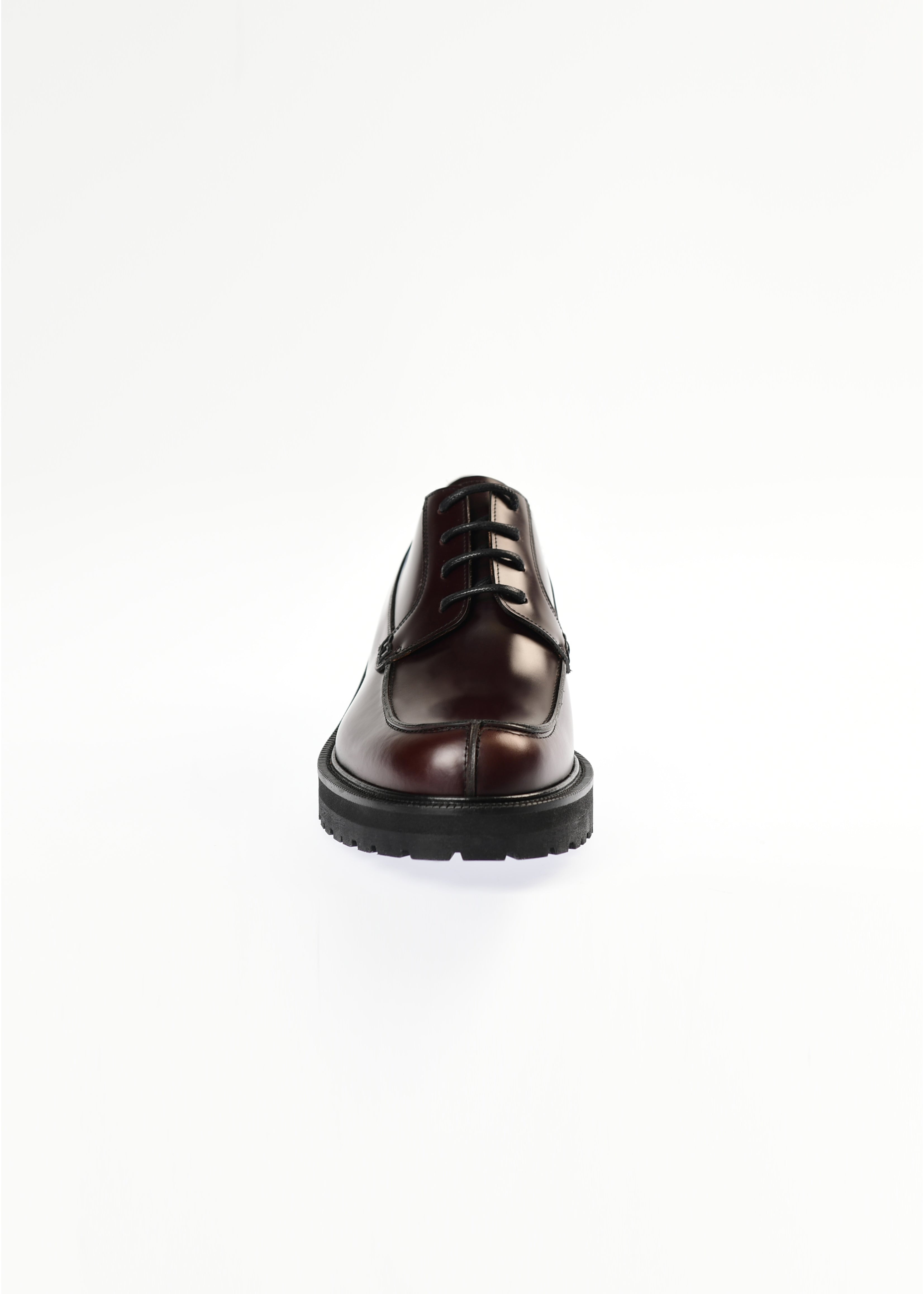 LEATHER DERBY SHOES - 3
