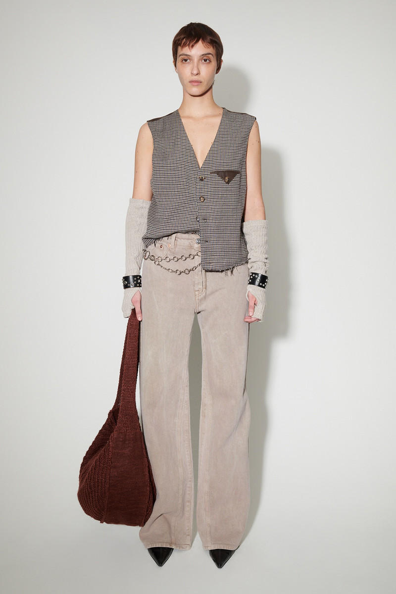 Our Legacy Treble Cut Pink Cast Chain Twill outlook