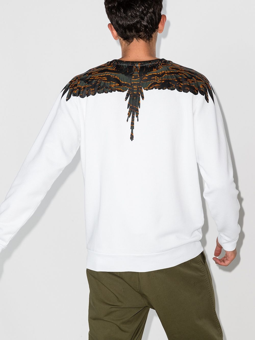 Camou Wings crew-neck sweatshirt - 3