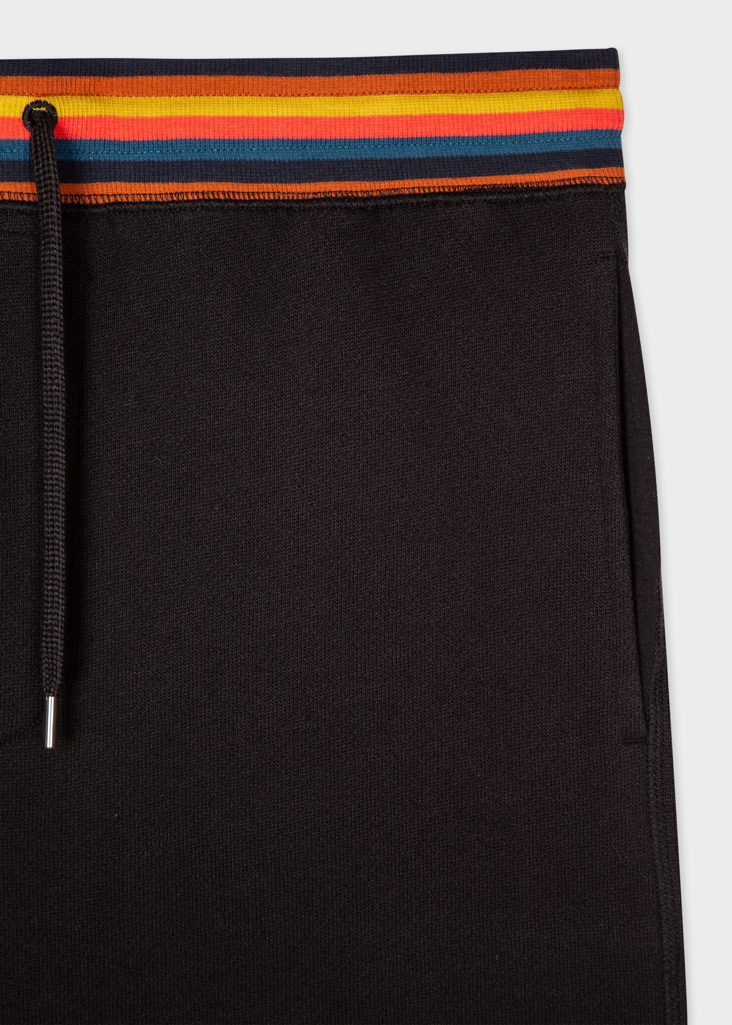 Jersey Lounge Shorts With 'Artist Stripe' Waistband - 2