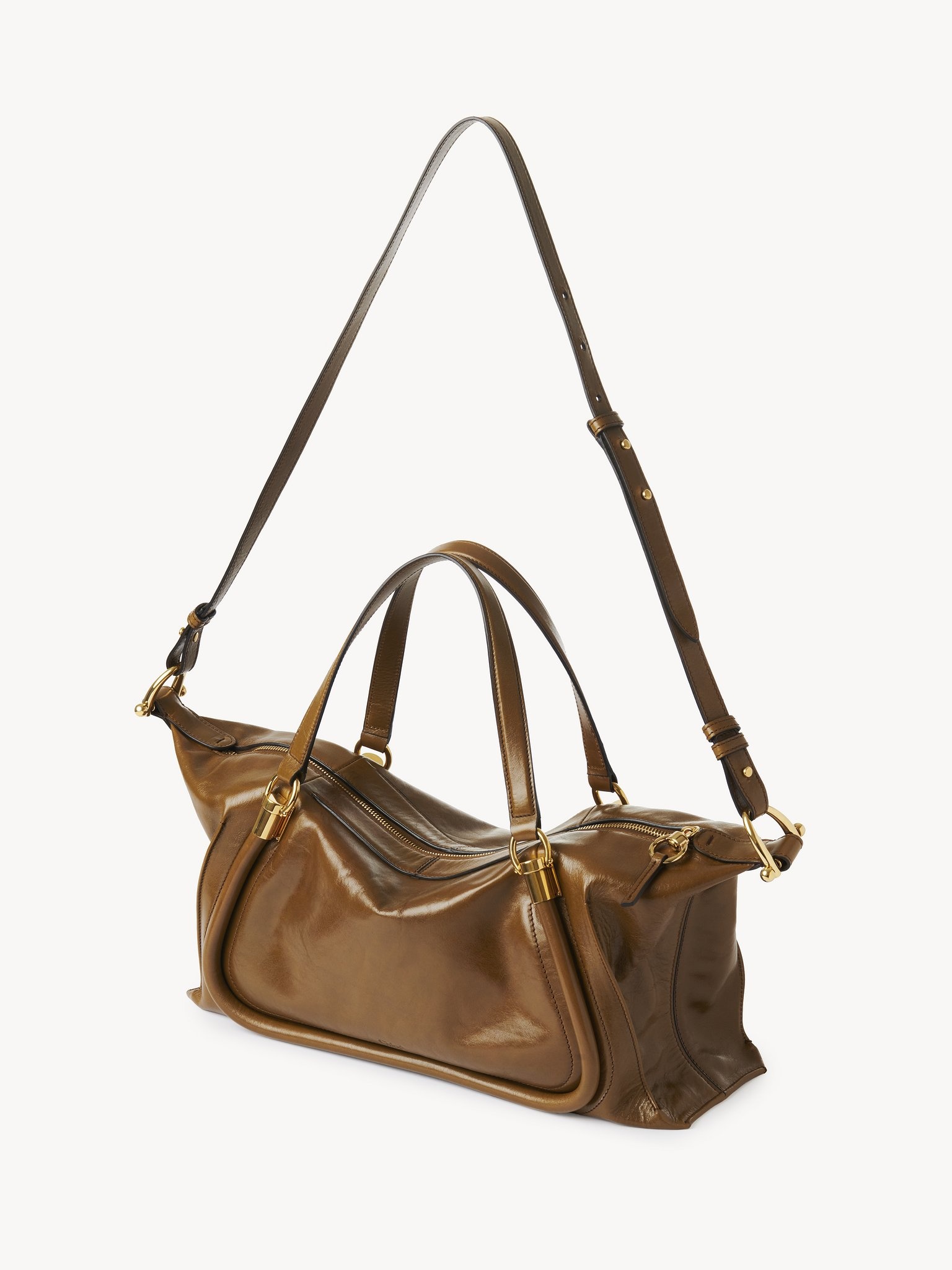 PARATY 24 BAG IN SHINY LEATHER - 3