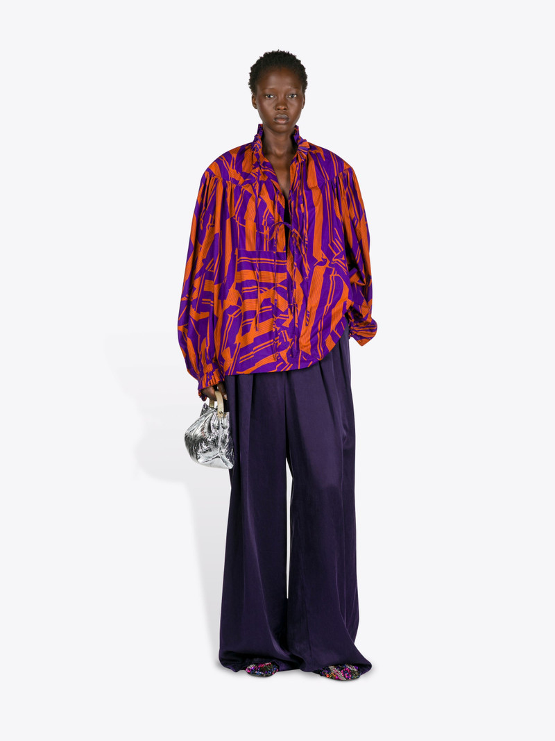 Dries Van Noten RUFFLED COTTON SHIRT outlook