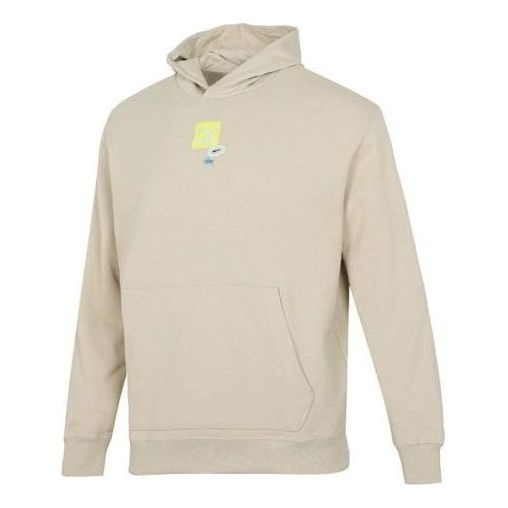 PUMA Oversize Trend Graphic Logo Hoodie 'Beige' 536061-64 - 1