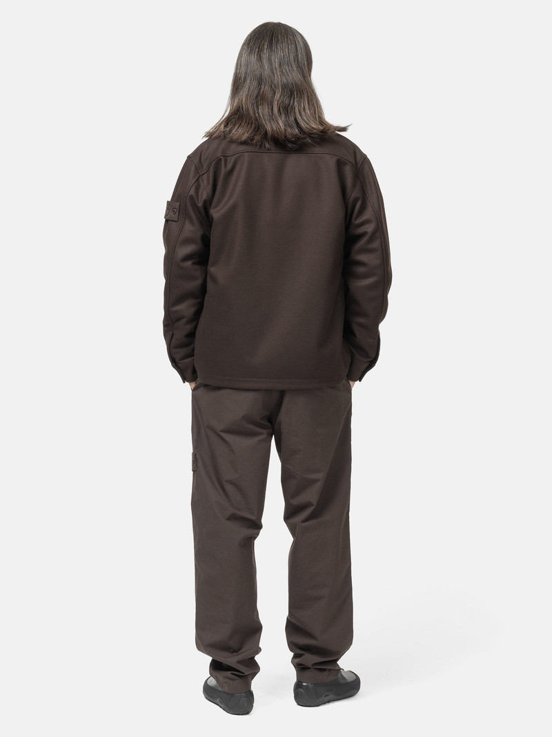 Ghost Piece Weatherproof Cotton Canvas Chino Dark Brown 4