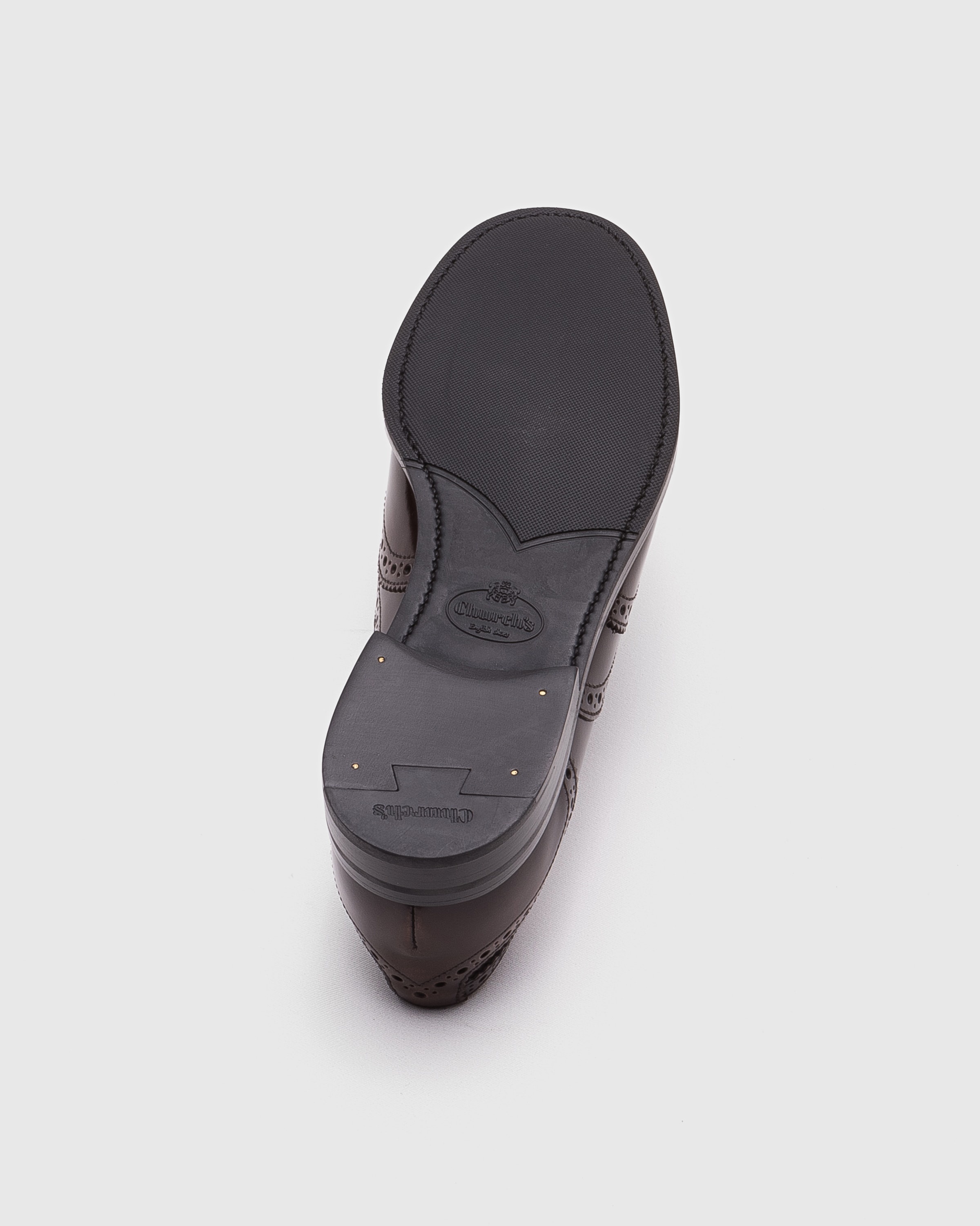 Polished Fumè Brogue Loafer - 6