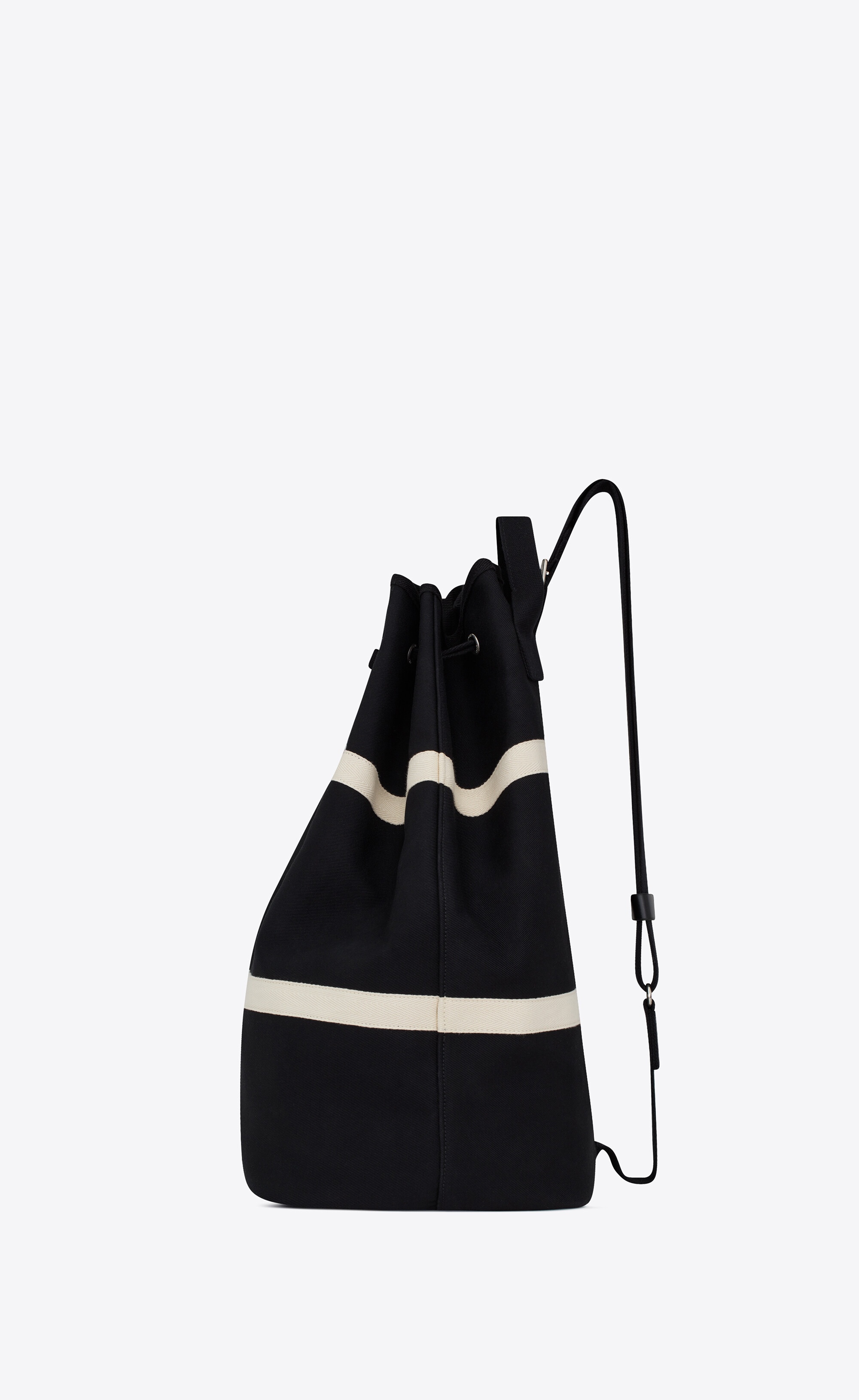 rive gauche sling bag in canvas - 4