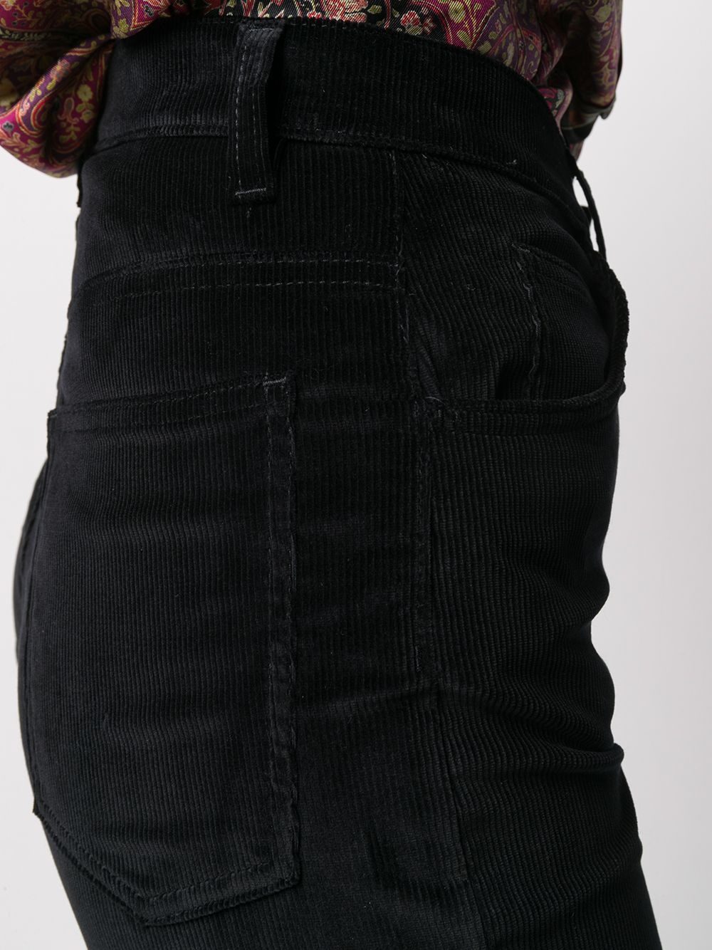   bootcut corduroy trousers   - 5