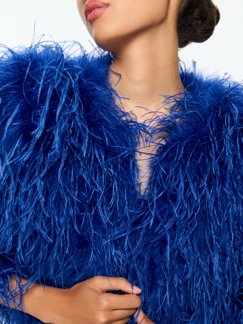 KIDMAN FEATHERED BOXY JACKET 5
