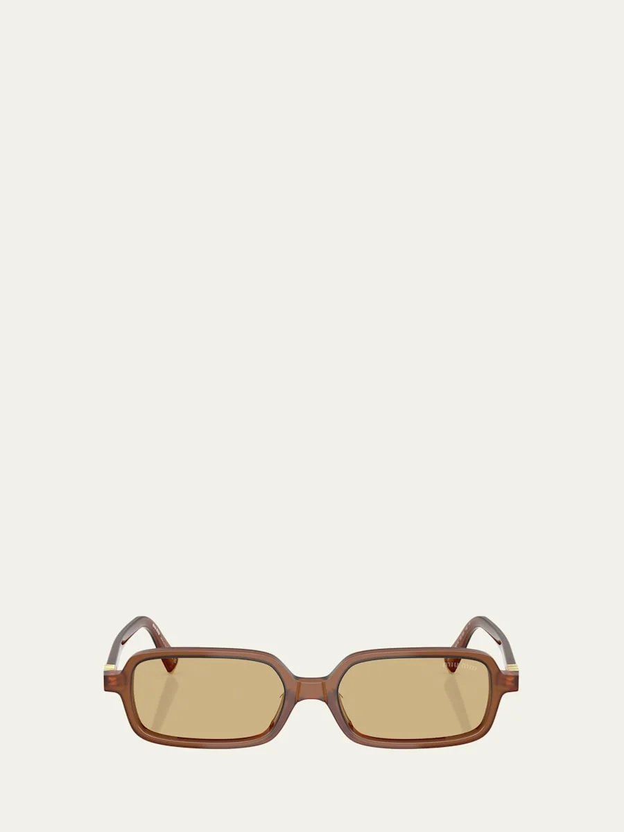 52MM Rectangular Sunglasses - 1