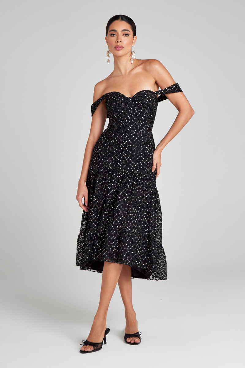 Madeline Black Dress 6