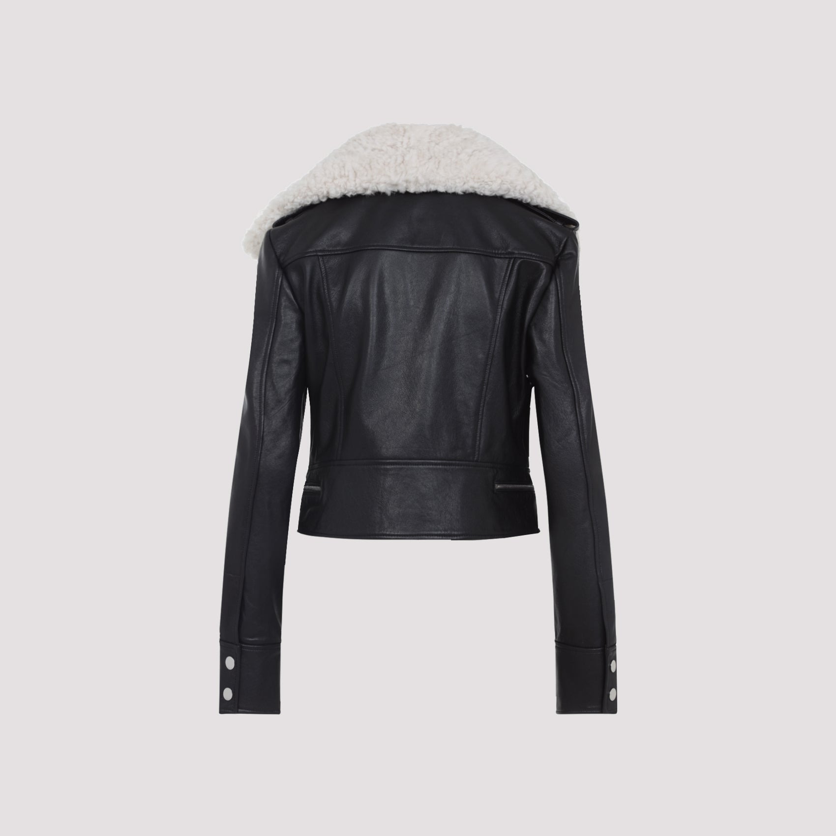 Sportmax Toscana Leather Biker Jacket Women - 2