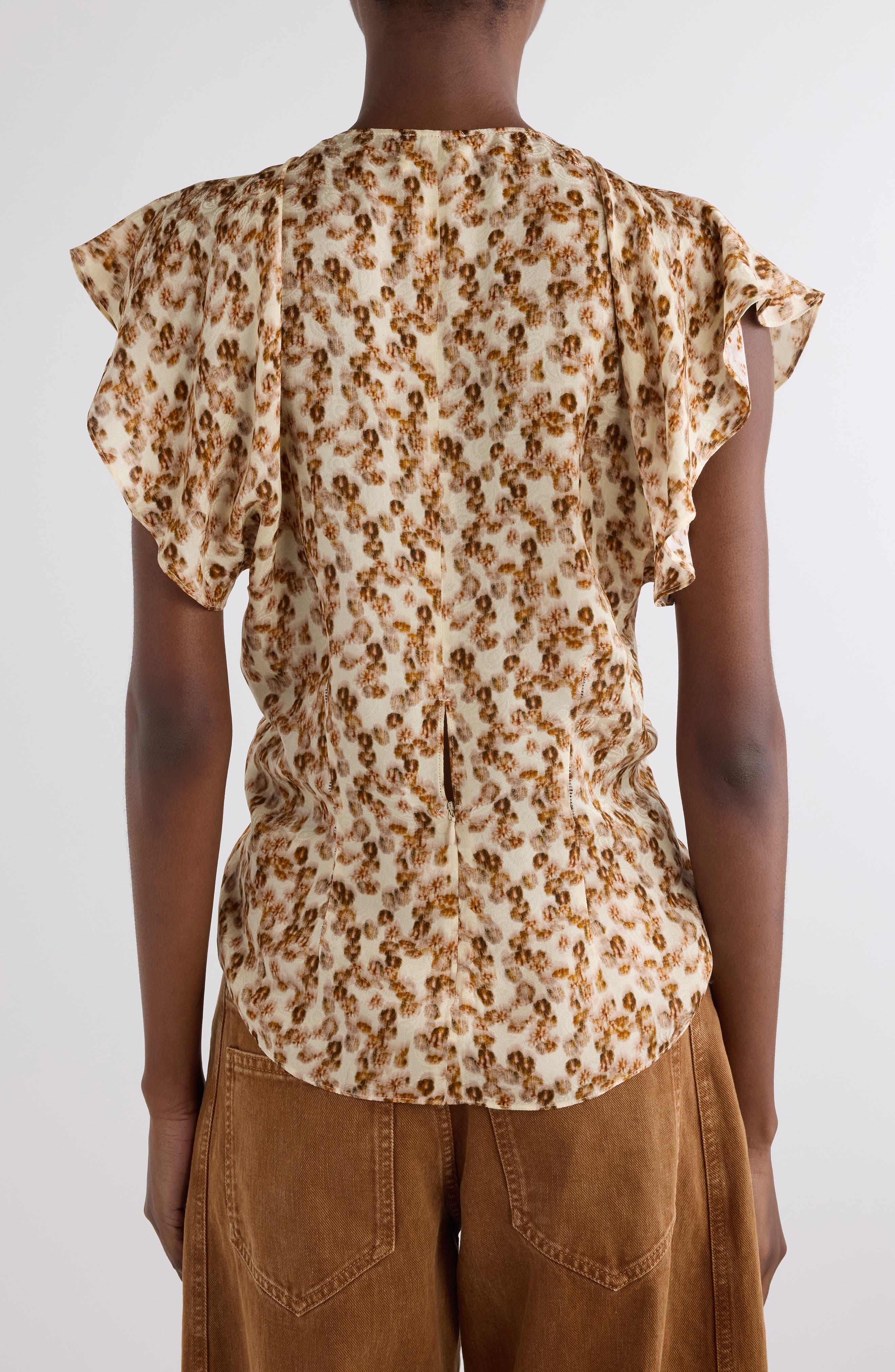 Isabel Marant Lonea Top in Ochre at Nordstrom - 3