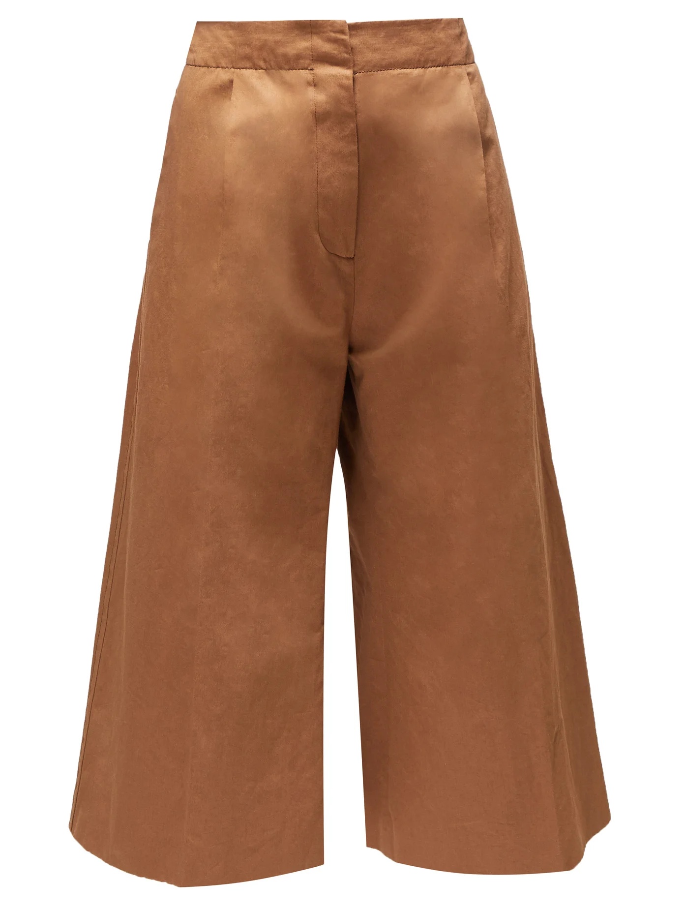 High-rise cropped trousers - 1