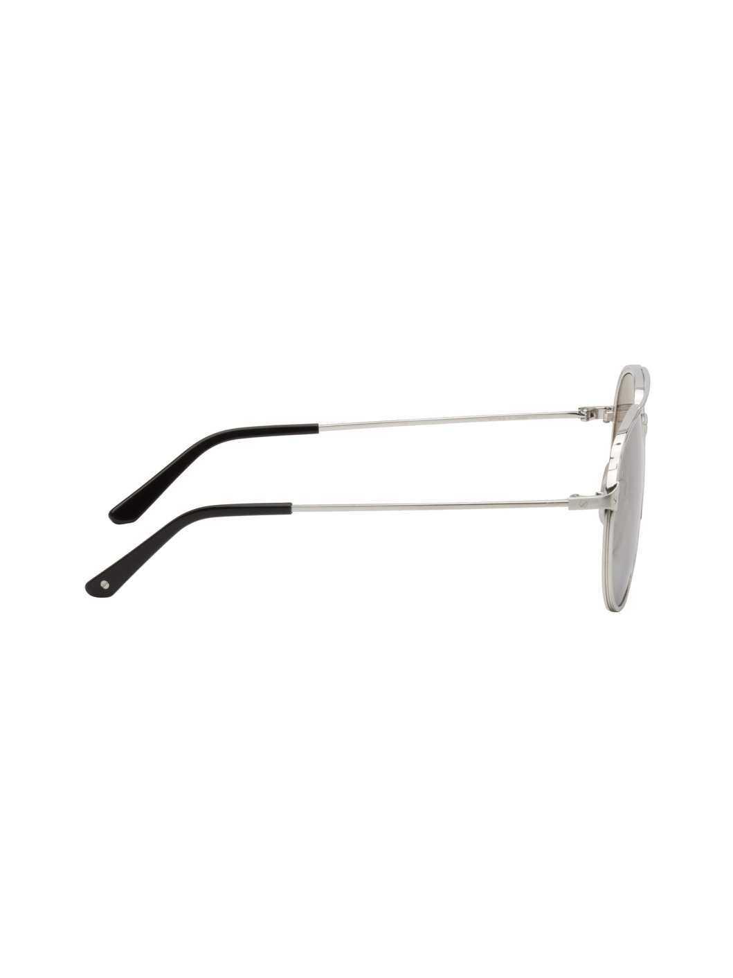 Silver Aviator Sunglasses - 2