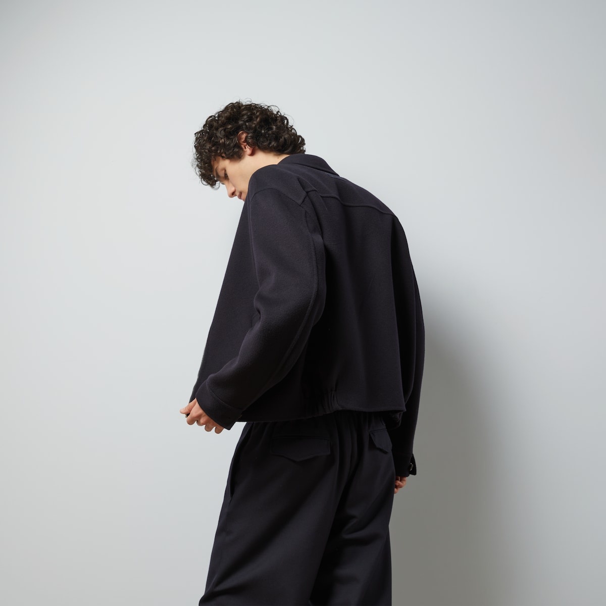 GUCCI Double faced wool jacket | REVERSIBLE