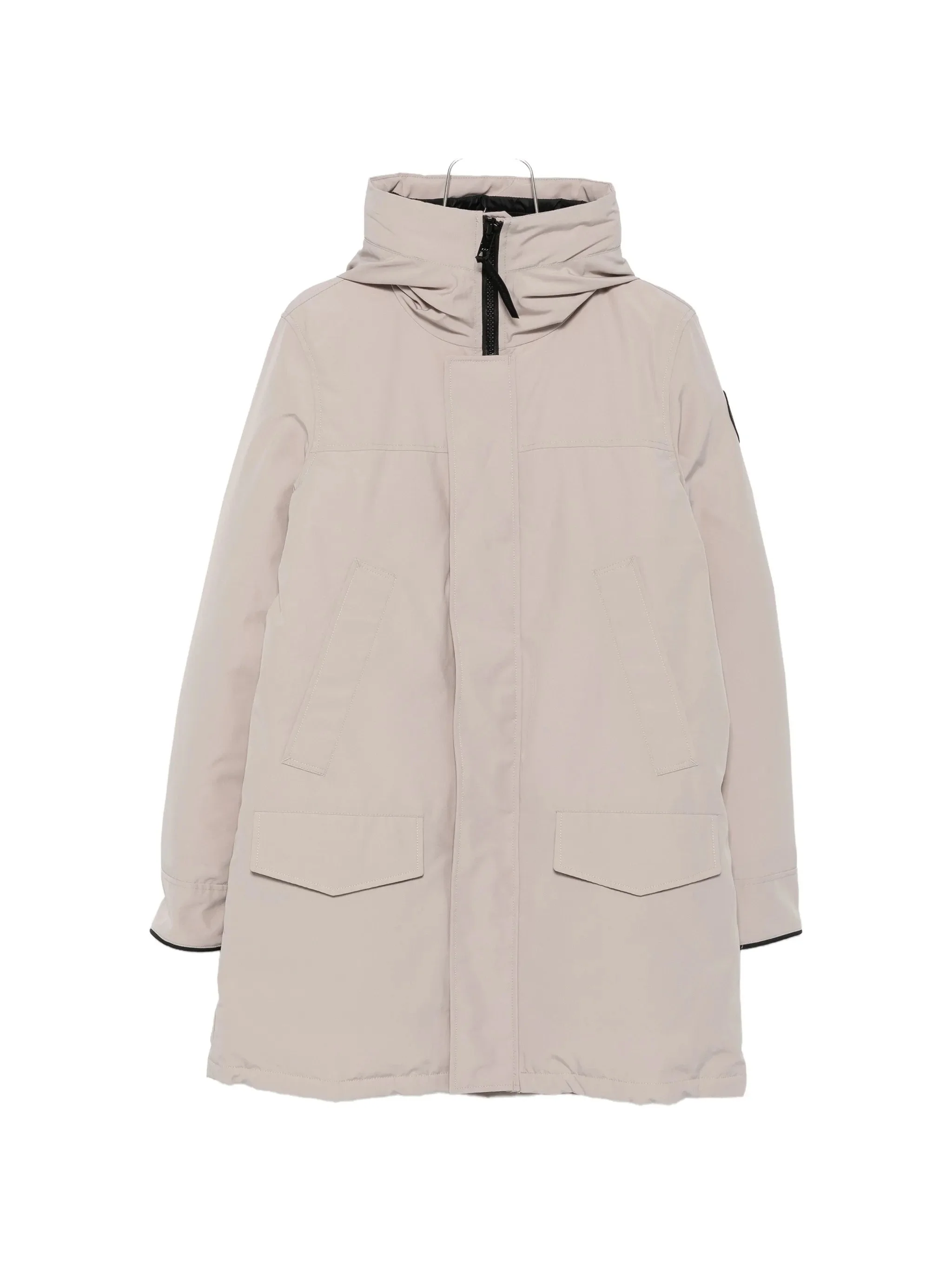 Canada Goose Hooded Logo-patch Coat - 1
