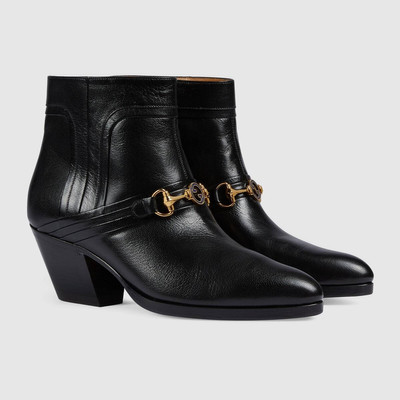 GUCCI Women's boot with Interlocking G Horsebit outlook