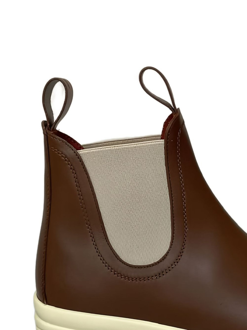 Loro Piana Lakeside leather chelsea boots outlook
