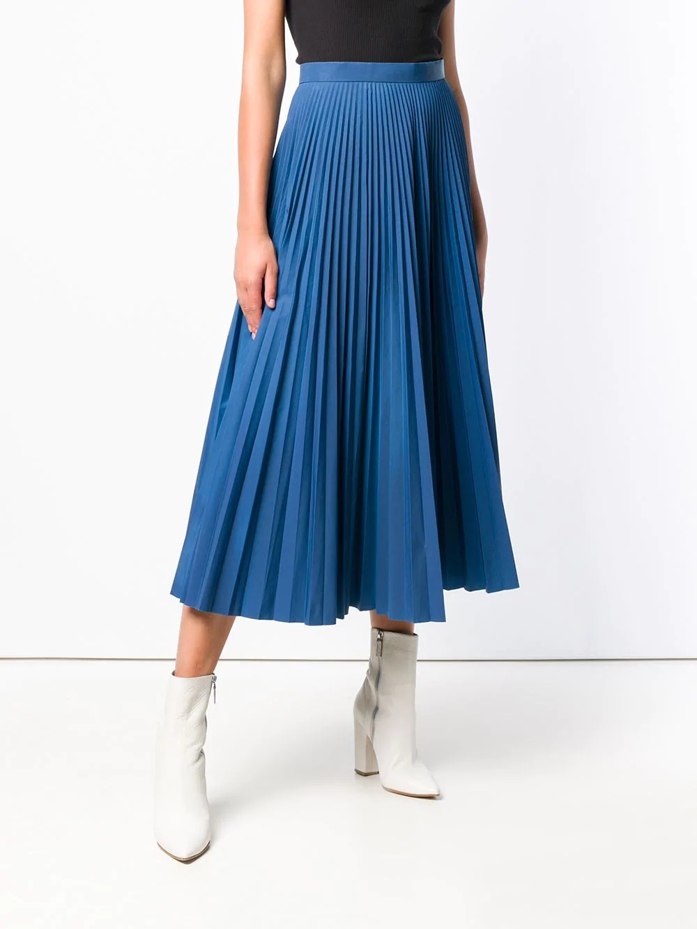 pleated midi skirt - 3