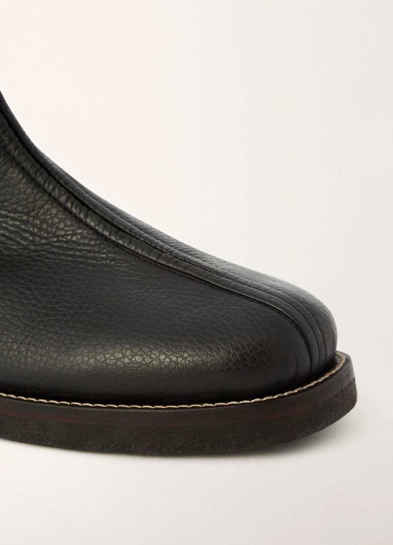 BOOTS WITH SHEARLING
GRAINE CALF LTH 3