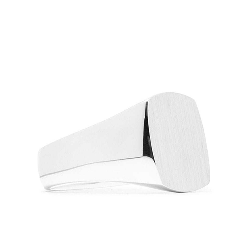 CUSHION SATIN - 925 STERLING SILVER - 2