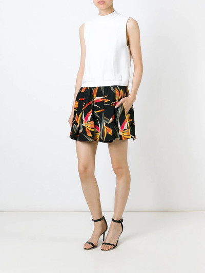 FENDI Bird of Paradise print shorts outlook