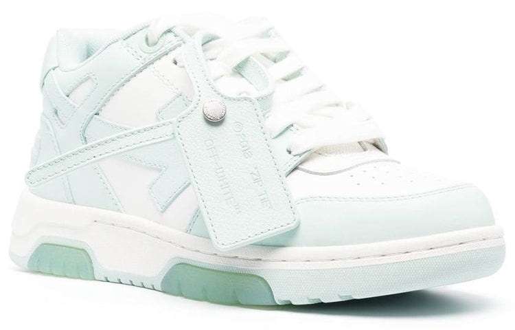 (WMNS) Off-White Out Of Office Low-Top Sneaker 'White Teal' OWIA259F22LEA0010151 - 2
