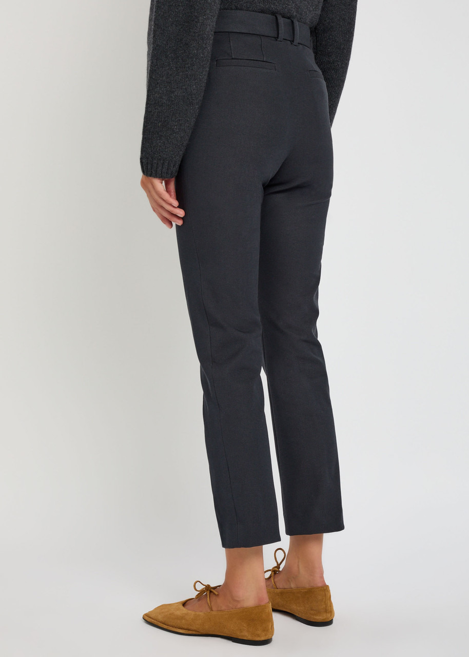Joseph Coleman Tapered-leg Stretch-twill Trousers - 3