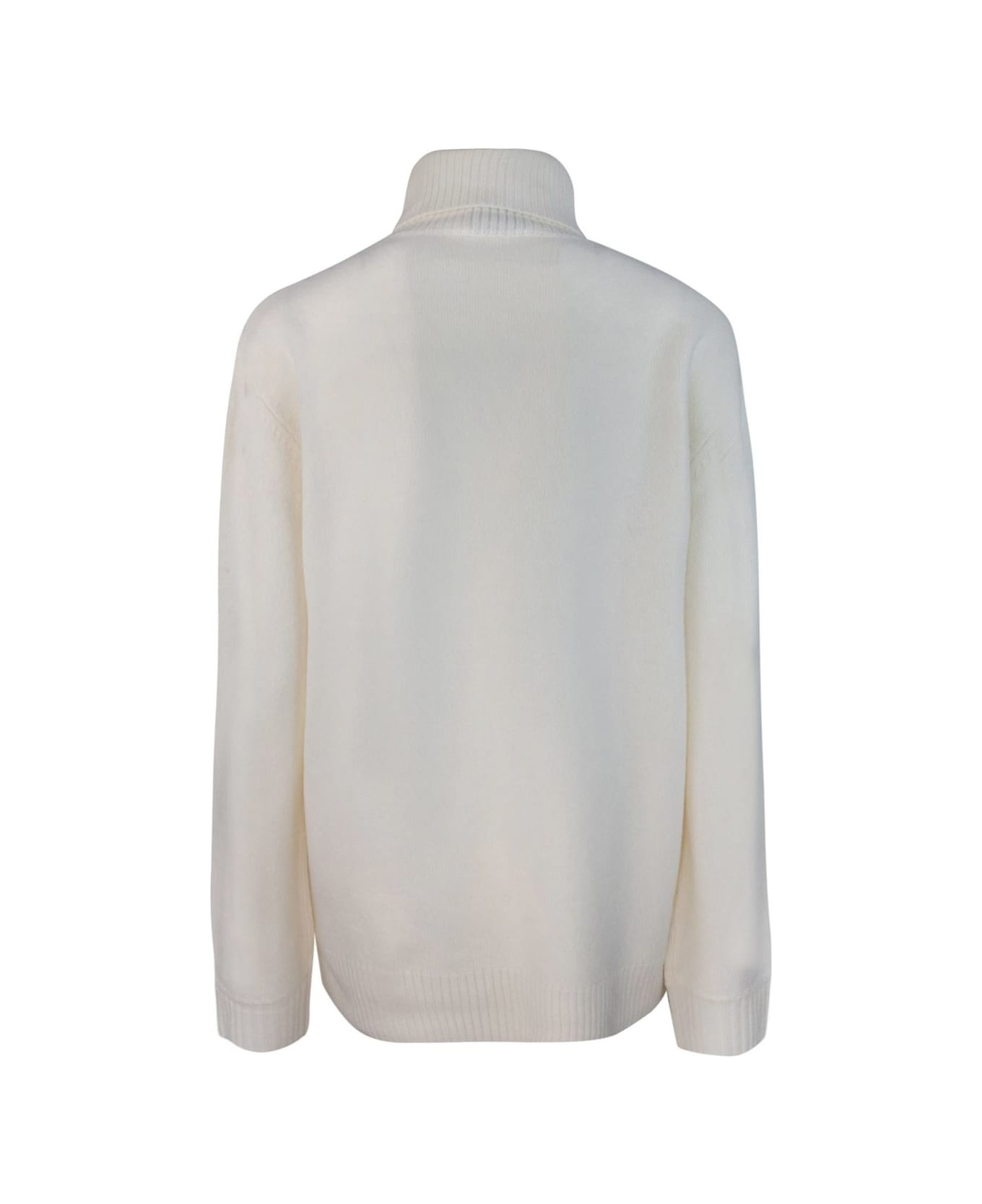 Turtleneck Long-sleeved Jumper - 2