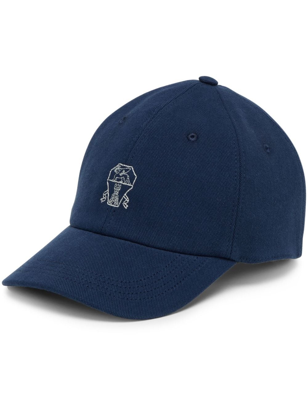 logo-embroidered cap - 1