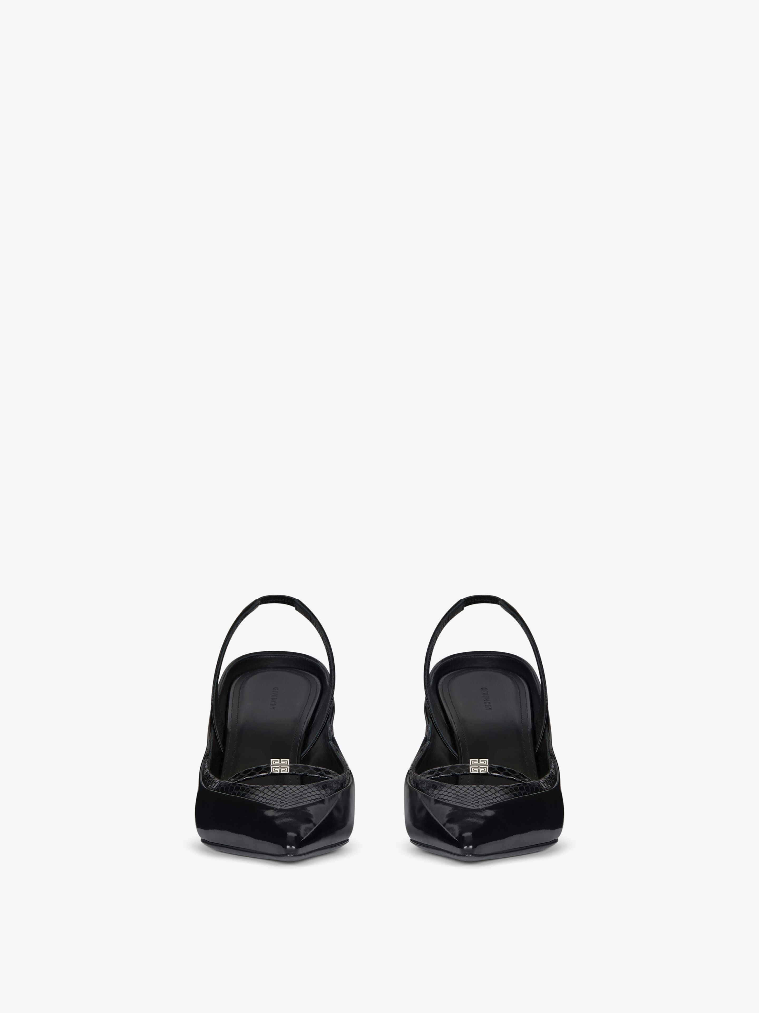 RAVEN SLINGBACKS IN LEATHER AND AYERS - 3