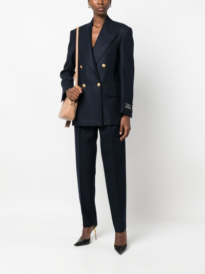 GUCCI light cashmere tailored trousers outlook