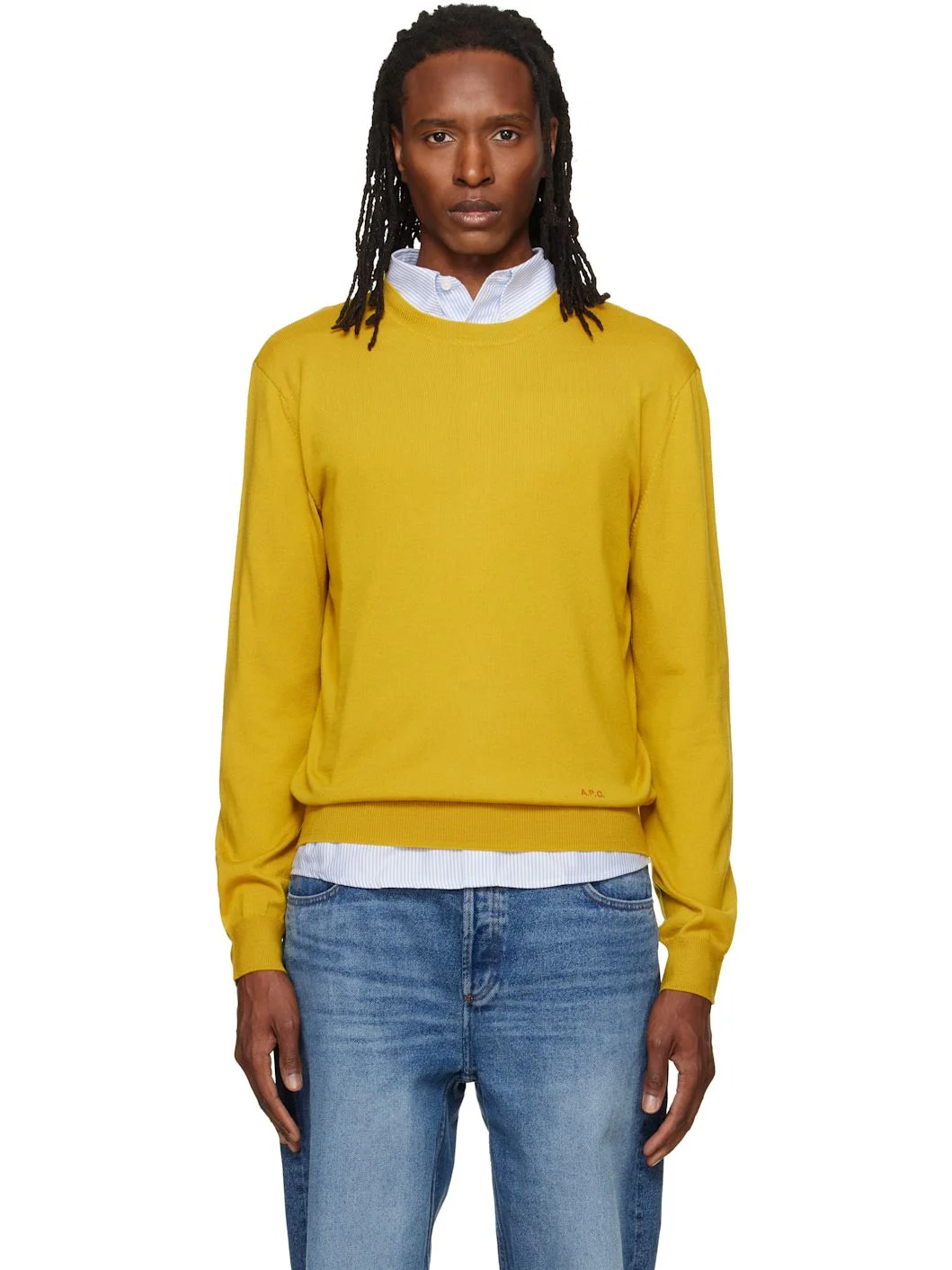 Yellow Wool Sweater - 1
