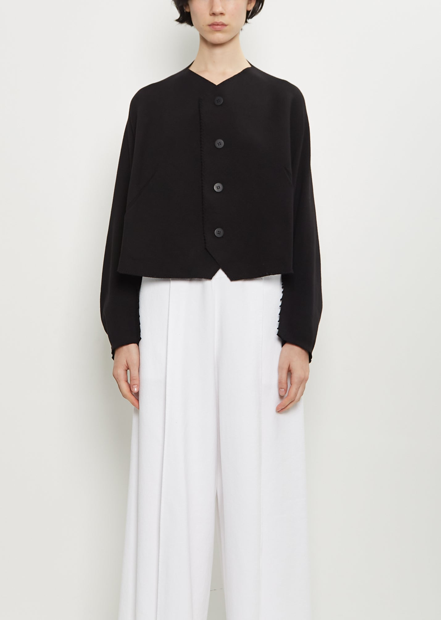 Campagne Stretch Cotton Cardigan - 1
