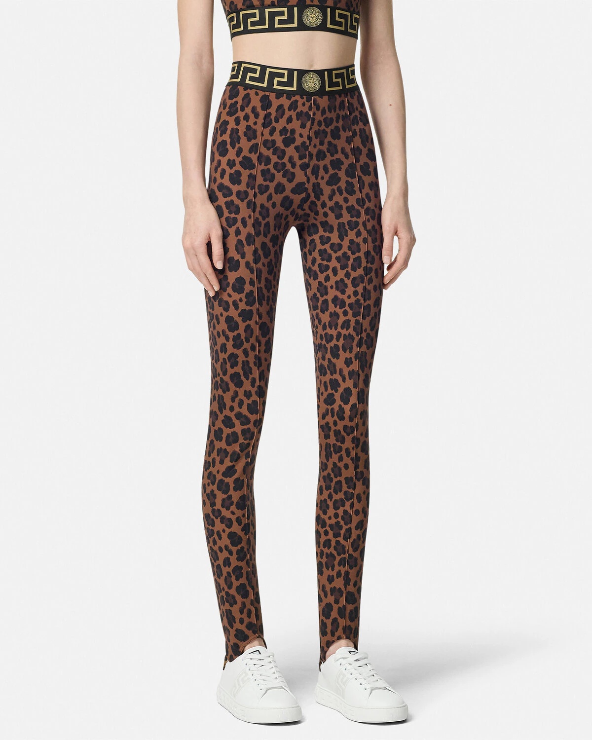 Leopard Gym Stirrup Leggings - 3