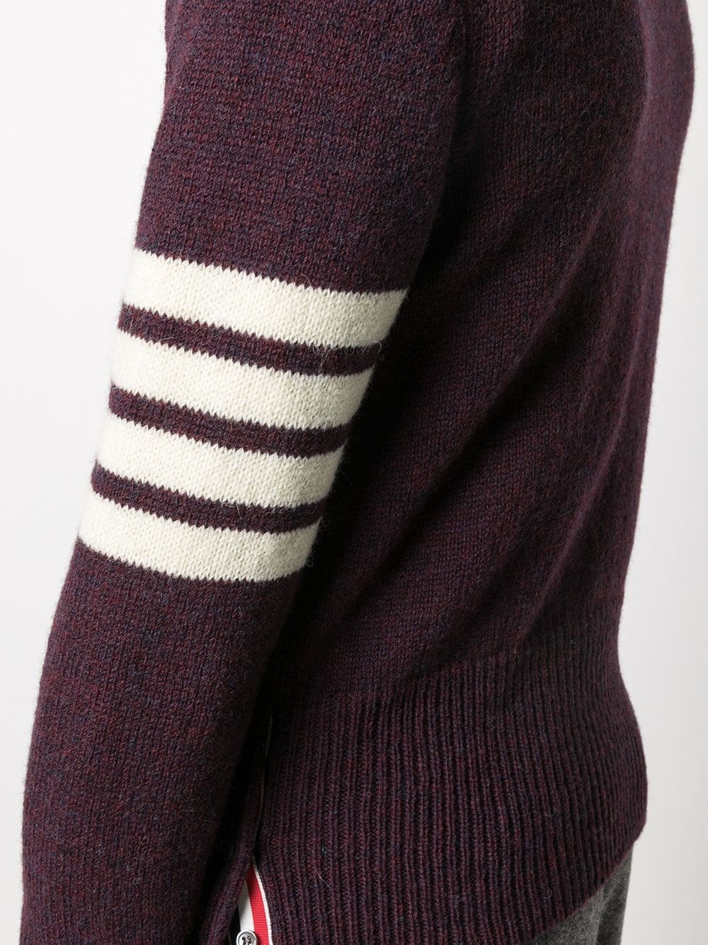 4-Bar motif chunky-knit jumper - 5