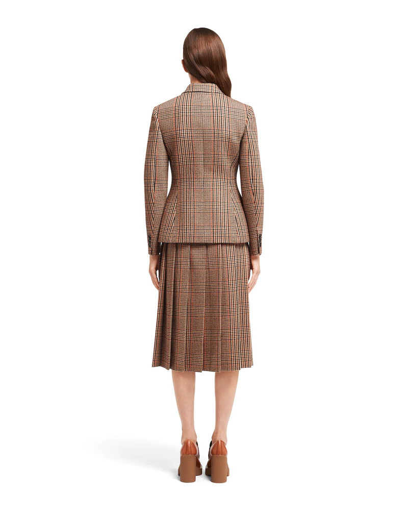 Single-breasted printed cloth jacket 4