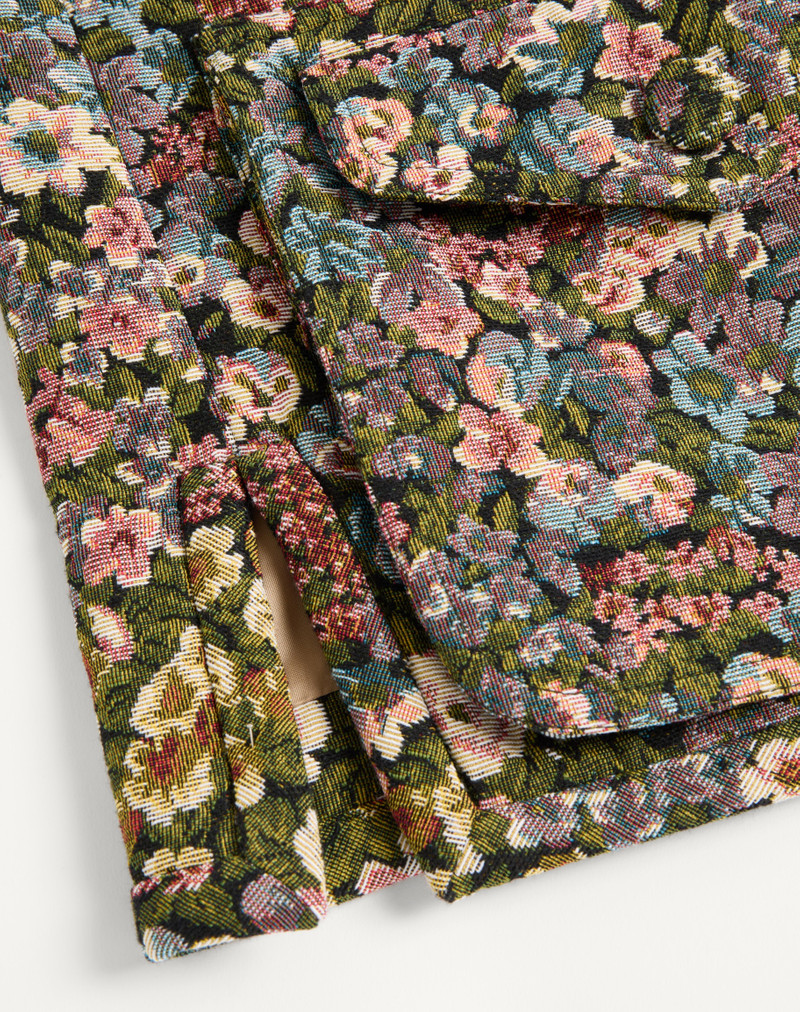 VALENTINO GOBELIN VEST WITH APRÈS L'HIVER JACQUARD PATTERN 8