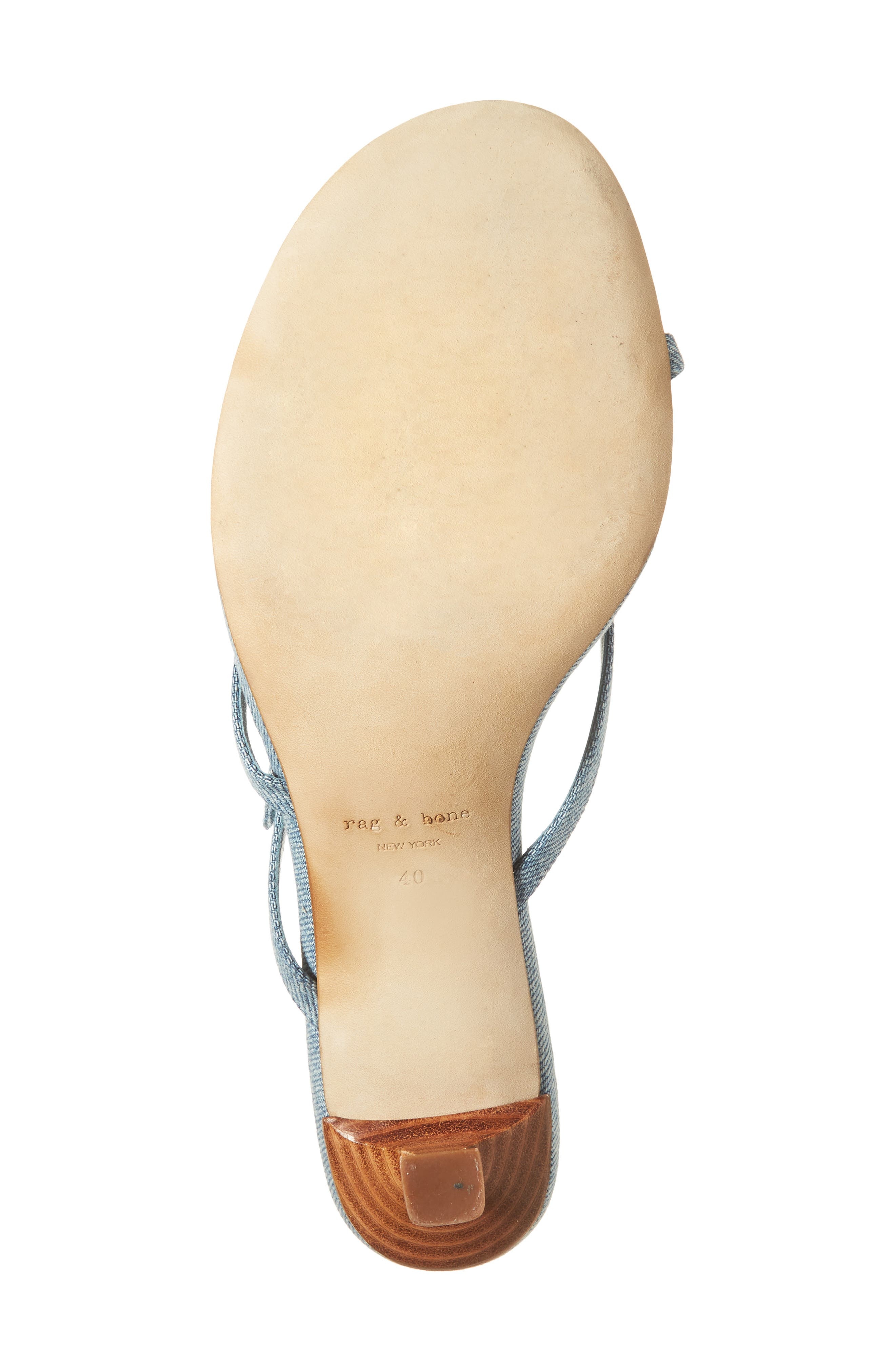rag & bone Sammie Kitten Heel Sandal in Lwdnm at Nordstrom - 6
