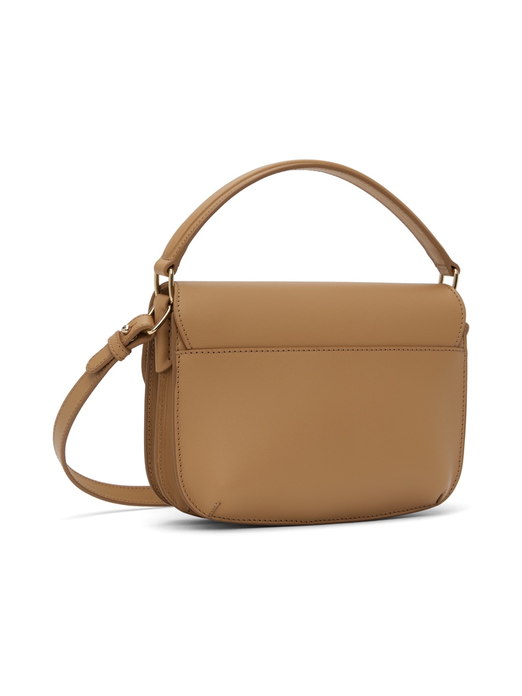 Beige Sarah Shoulder Mini Bag - 3