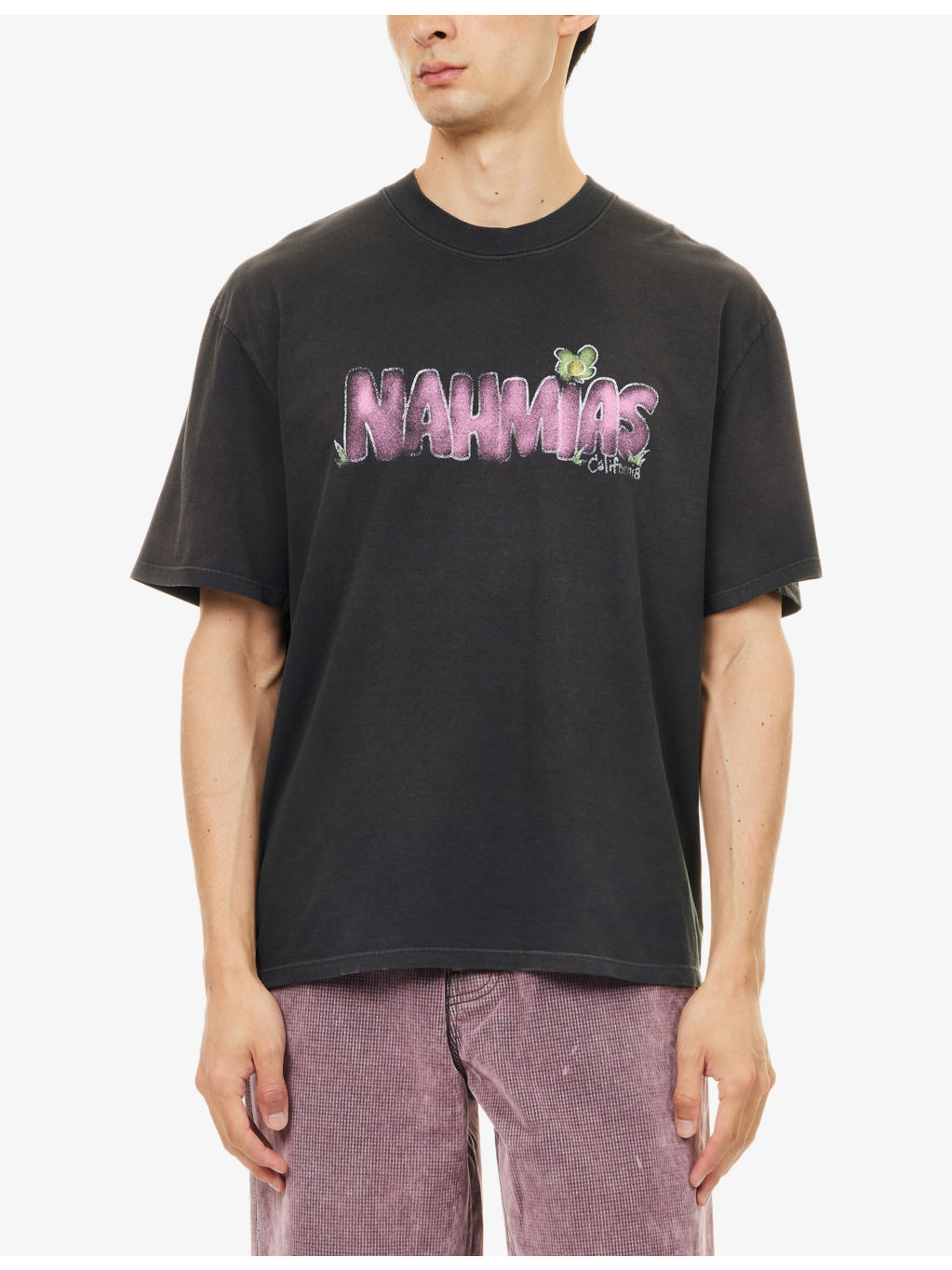 Tagged Boxy-Fit Cotton T-Shirt - 3